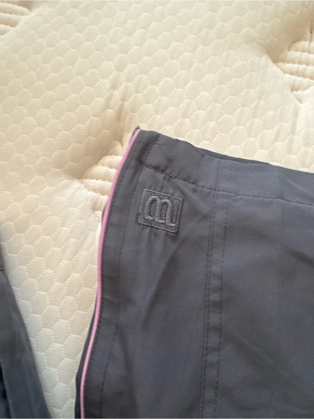 Wilson Men's Black Cargo Pants with Pink Trim - Picture 2 of 6